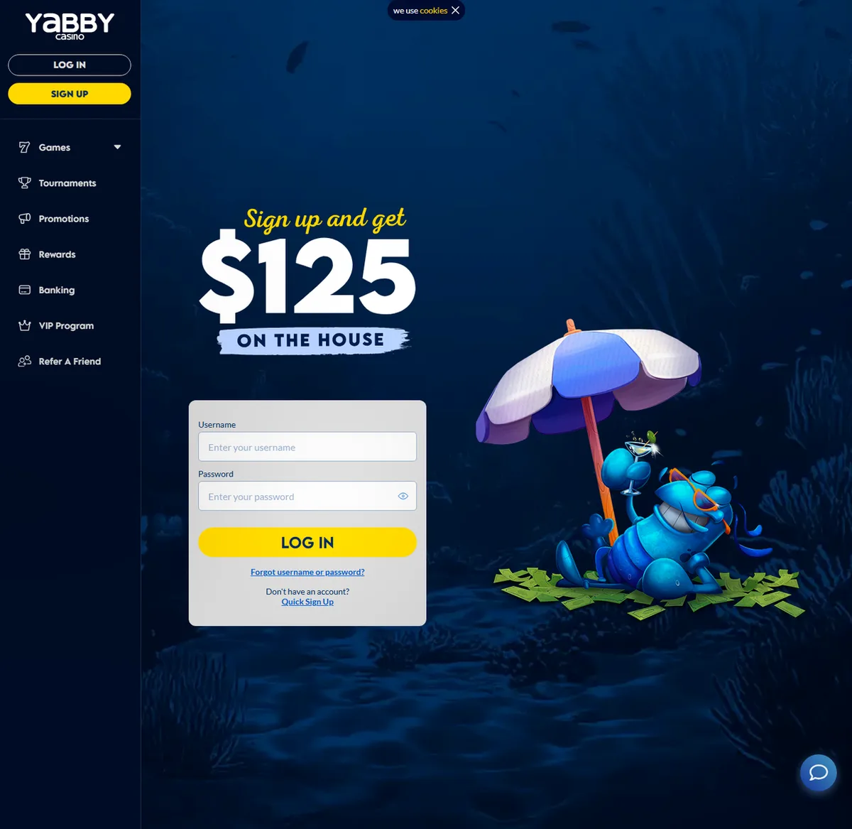 Yabby Casino